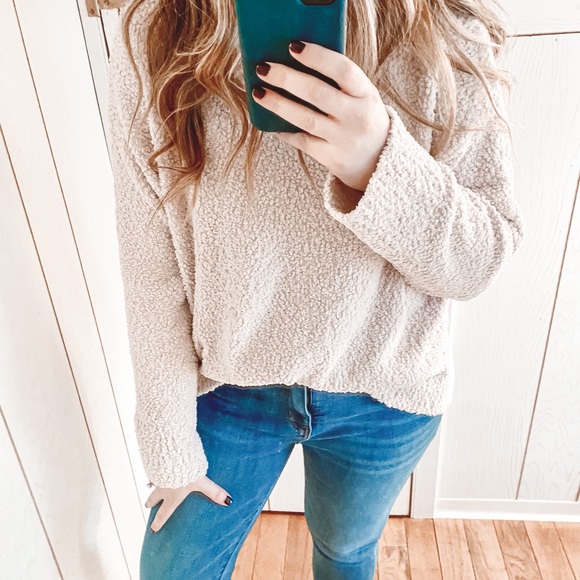 Anthropologie sanctuary Crewneck Plush Pullover - Picture 2 of 4